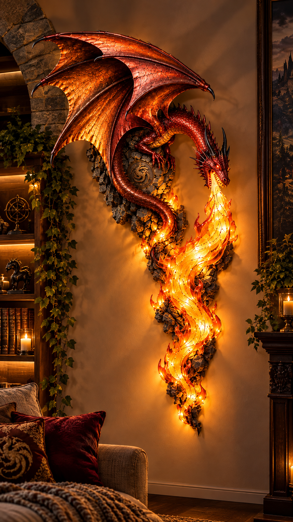 Dragon Sconce