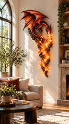 Dragon Sconce